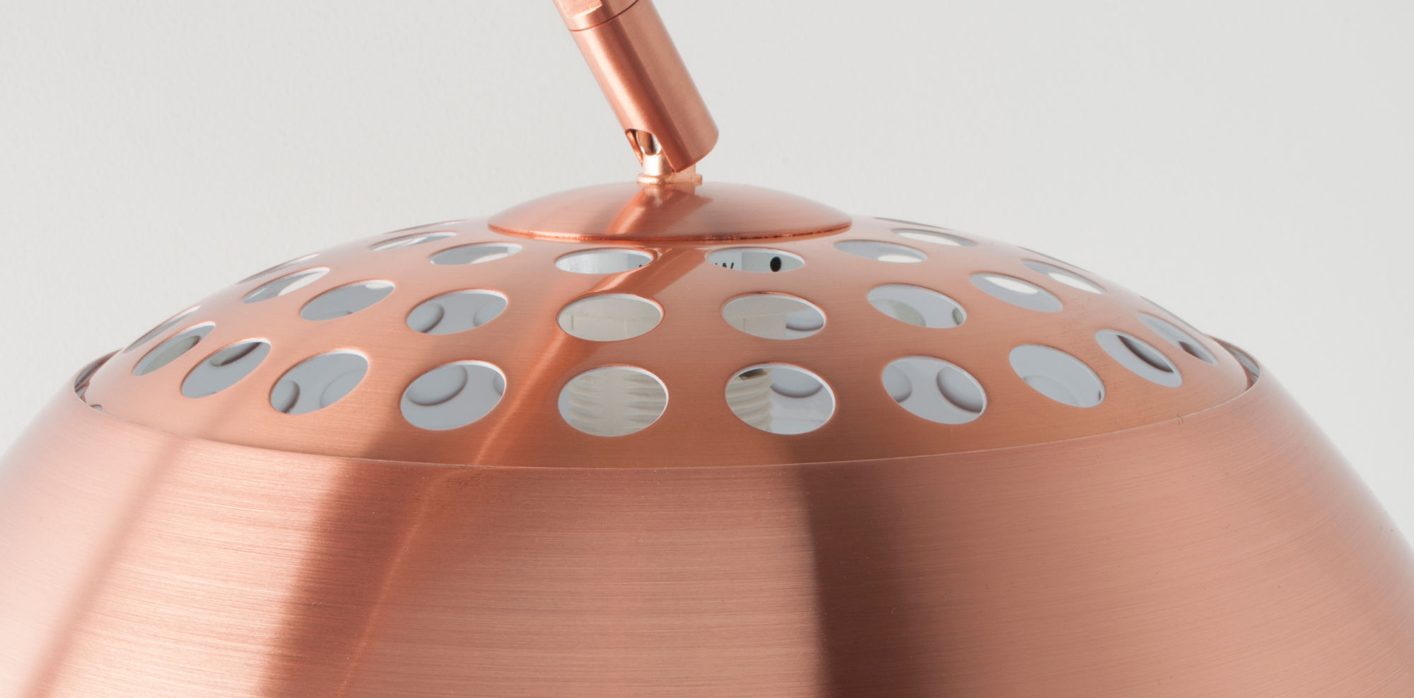 Zuiver Metal Bow Copper Floor Lamp